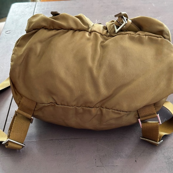 Prada sand Nylon Backpack - Picture 7 of 16
